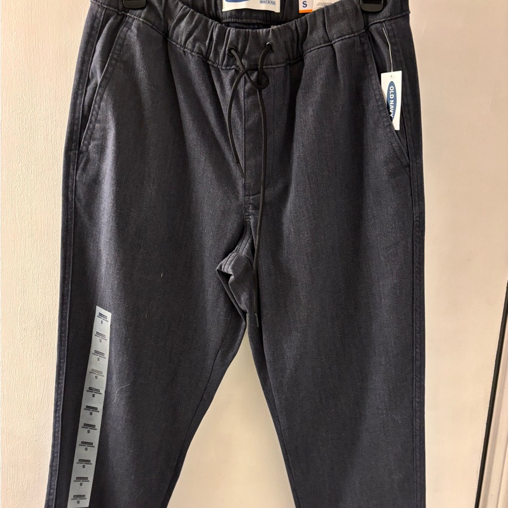 Old navy blue joggers